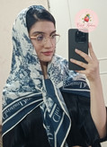 روسری حریر Diyor دست دوز در ۶ رنگ